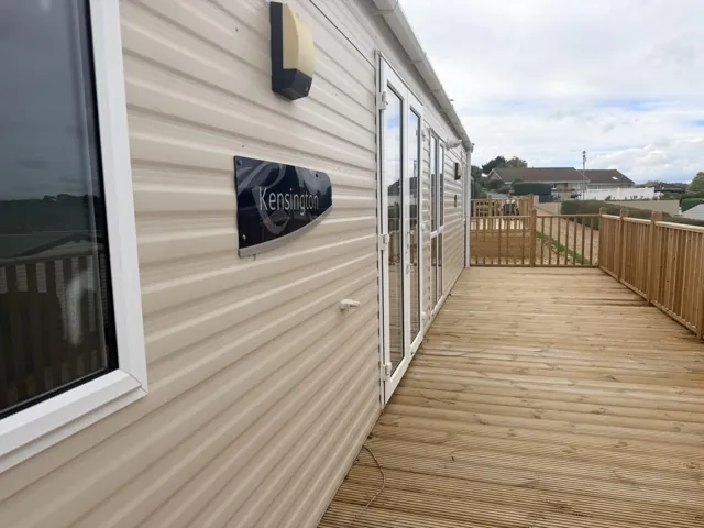 Kensington — decking side view