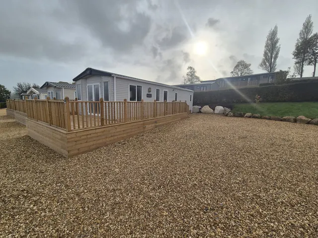 Wide view of Blenheim and the outdoor space