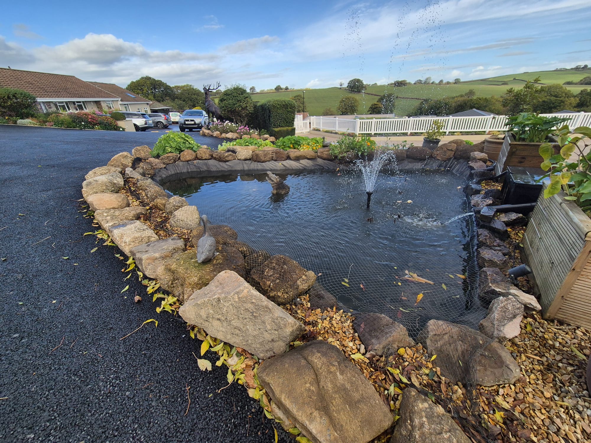 The pond at Springfield Retreat